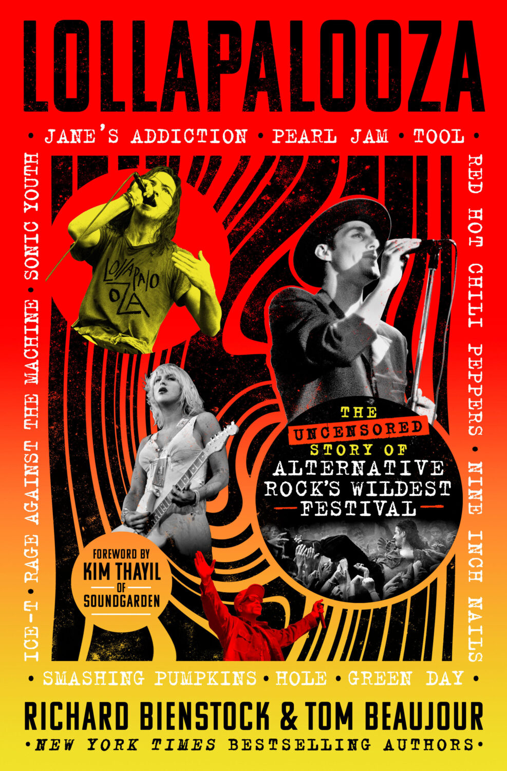 Nuevo libro abordará los primeros años de Lollapalooza